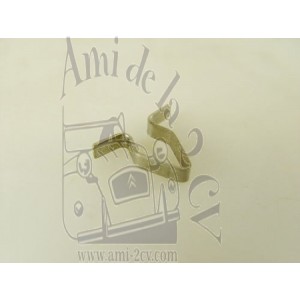 Agrafe de garniture de glace sur porte inox DS
