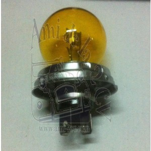 Ampoule 6 volts jaune code européen 45/40 Watt sans lumière pour éclairage de la veilleuse