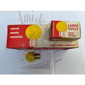 Ampoule monofilament pour feu antibrouillard jaune à baionnette 12 volts 45 watts origine Sully