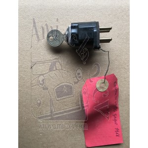 Contacteur à clé origine DS avant 1968