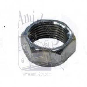 Ecrou chromé pour axe d'essuie glace DS