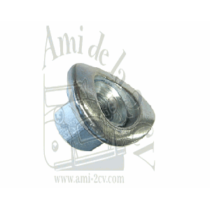 Bague écrou de roue arrière, 2 CV
