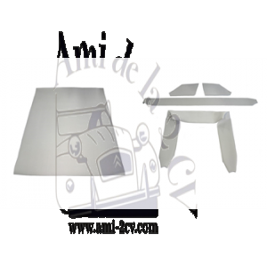 Garniture de pavillon en tissu 5 pièces DS Pallas