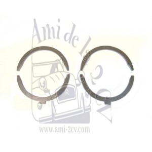 Jeu de butée de vilebrequin 3.16  DS depuis 1965