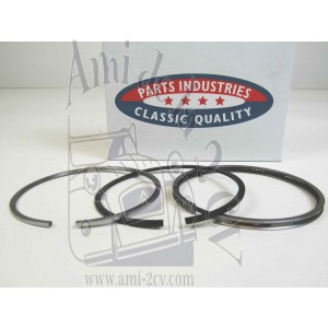 Jeu segments 86mm pour  1 cylindre  ID et DS 19 20