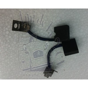 Paire de charbons de dynamo Paris Rhône DS ID19