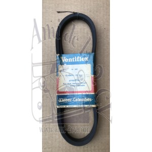 Paire de courroies de pompe HP DS 19 avant octobre 1960