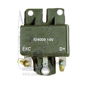 Régulateur électronique 12V, Dyane, Acadiane, Ami 8, Méhari, 2cv, HY et DS 3 fils sur tablier