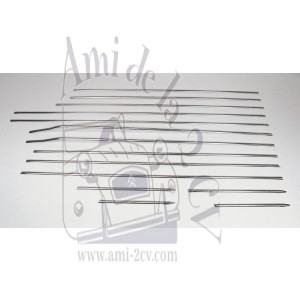 Jeu complet de baguettes étroites DS Pallas 