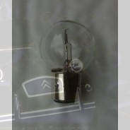 Ampoule blanche 12 volts 45/40Watts  ancien montage à baïonnette
