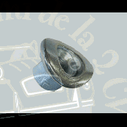 Bague écrou de roue arrière, 2 CV
