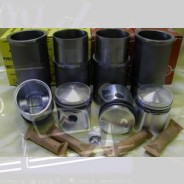 Jeu de chemises pistonsTraction11 et 15cv  HY ID DS19 diamètre 78 mm bombés 6 mm Marque Aprotech