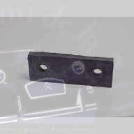 Support court en caoutchouc de tube de  sortie échappement  2 CV