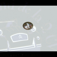 Clip de fixation de chevron de capot ou de porte de malle DS et 2cv