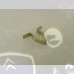 Agrafe de garniture de glace sur porte inox DS