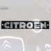 Monogramme Citroën de pare choc arrière 2cv avant 1963 et Traction avant